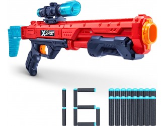 Blaster X-SHOT EXCEL Hawk Eye ZURU, 16 cartuse