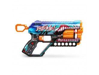 Blaster X-SHOT SKINS GRIEFER, ZURU, 12 cartuse, 36561B Shark Thrasher