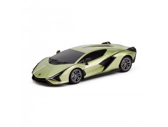 Masina cu telecomanda Lamborghini Sian (1:24, 2.4Ghz, verde) KS Drive