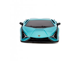 Masina cu telecomanda Lamborghini Sian (1:24, 2.4Ghz, albastru) KS Drive