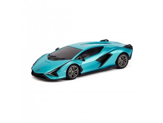 Masina cu telecomanda Lamborghini Sian (1:24, 2.4Ghz, albastru) KS Drive
