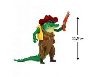 Figurina cu articulatii Leatherhead 11 cm Testoasele Ninja seria Movie III TMNT