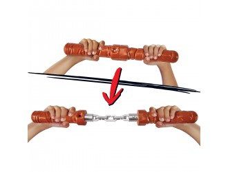 Set echipament cu nunchaku lui Michelangelo Testoasele Ninja seria Movie III TMNT