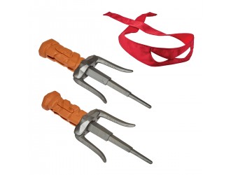 Set echipament cu pumnalul lui Raphael Testoasele Ninja seria Movie III TMNT