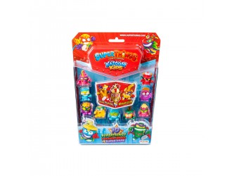 Set de joaca cu 10 figurine SuperThings Kazoom Kids S1