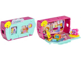 Set de joaca surpriza Casuta cu figurina Moji Pops Party-Club House