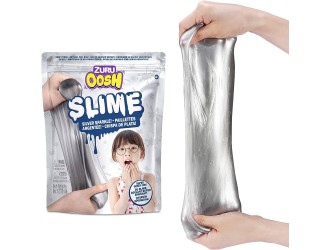 Slime in pachet zip mediu 500g, OOSH SLIME, ZURU, Metalic