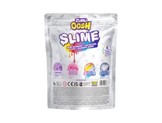 Slime in pachet zip mediu 500g, OOSH SLIME, ZURU, Violet
