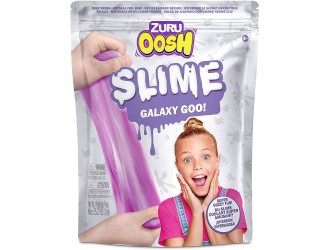 Slime in pachet zip mediu 500g, OOSH SLIME, ZURU, Violet