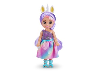 Papusica 12cm, Unicorn Princess Cupcake, Sparkle Girlz, Zuru