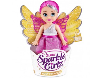Papusica 12cm, Fairy Cupcake, Sparkle Girlz, Zuru