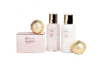 Set 5 produse pt ingrijire corporala Scented Bath Rose IDC Institute