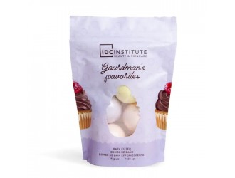 Set 5 bile de baie parfumate Gourmand's  Favourities IDC Institute in pachet zip