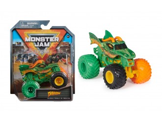 Jucarie Monster Jam masina din metal cu roti mari 1:64, 55348