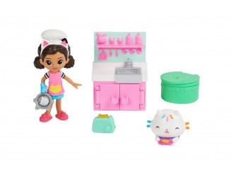 Set cu figurina Gabby's Dollhouse si accesorii - Bucatarie 45606