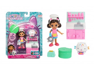 Set cu figurina Gabby's Dollhouse si accesorii - Bucatarie 45606