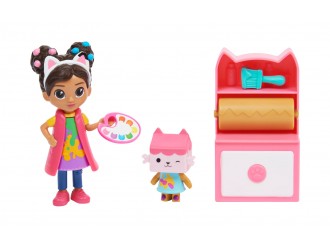 Set cu figurina Gabby's Dollhouse si accesorii - Art Studio 37416