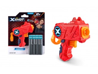 Pistol Micro X-Shot cu 8 cartuse 02199