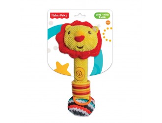 Jucarie de plus cu inel, zornaitoare - piuitoare Fisher Price, 3 tipuri