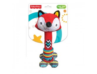 Jucarie de plus cu inel, zornaitoare - piuitoare Fisher Price, 3 tipuri