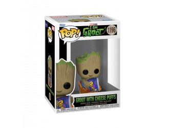 Figurina Funko Pop! Groot with cheese puffs