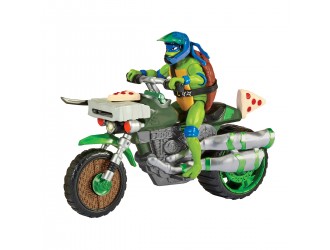 Set de joaca Motocicleta si figurina Leonardo Testoasele Ninja TMNT