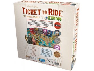 Joc Ticket To Ride 15th Anniversary, limba engleza