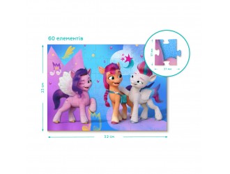 Puzzle My Little Pony 60el. cu o figurina Pipp, Dodo