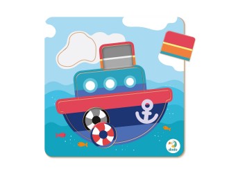 Puzzle-sorter Corabie, 5 el. Dodo