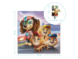 Puzzle Paw Patrol. Juniorii 28 el. Dodo