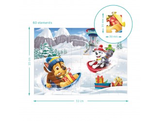 Puzzle Paw Patrol. La Sanius de Craciun, 60 el. Dodo