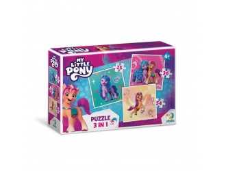Puzzle 3 in 1 My Little Pony, Izzy & Sunny, Dodo
