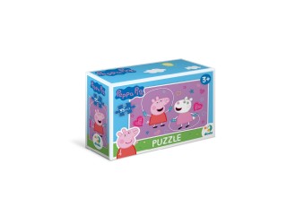 Puzzle mini Peppa Pig & Suzy Ship, 35 el. Dodo