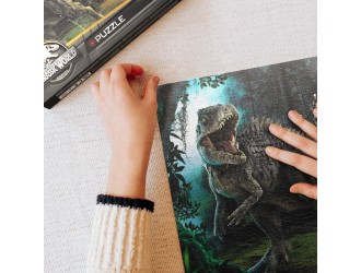 Puzzle cu efect soft touch, Jurassic World, Tiranozaur, 500 el. Dodo