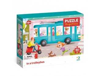 Puzzle In Troleibuz, 60 el. Dodo