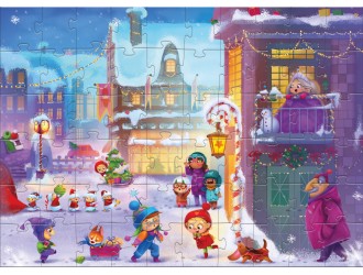 Puzzle Orasul de sarbatori, 60 el. Dodo