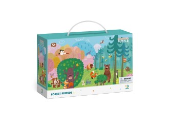Puzzle Observa Prietenii din Padure, 80 el . Dodo