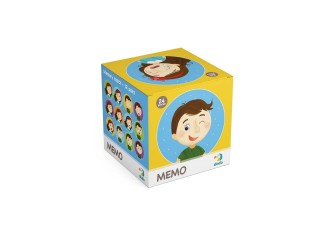 Joc Mini Memo Emotii, 24 el. Dodo