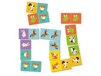 Joc Domino Animale, 28 el. Dodo
