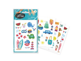 Set tatuaje temporare, 4 foi, Calatorii