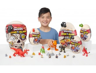Set de joaca Dino Island Giant Skull SMASHERS S1