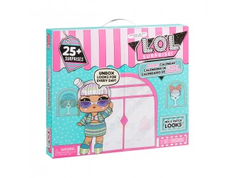 Set Advent Calendar cu papusa L.O.L. Surprise! Mix&Match Looks