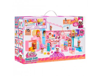 Set de joaca casuta cu papusa L.O.L. Surprise! Squish Sand Magic House