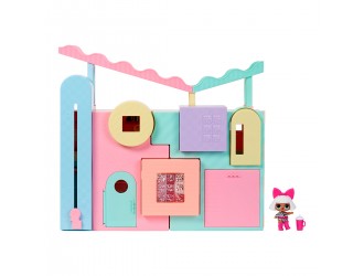 Set de joaca casuta cu papusa L.O.L. Surprise! Squish Sand Magic House