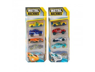 Set 5 masini Metal Machines, ZURU