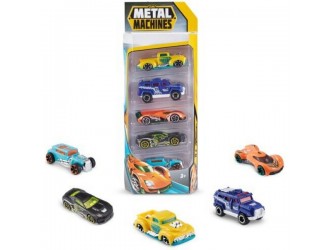 Set 5 masini Metal Machines, ZURU