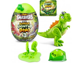 Figurina dinozaur surpriza in ou Smashers - Mini JURASSIC LIGHTUP DINO, T-Rex