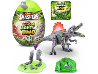 Figurina dinozaur surpriza in ou Smashers - Mini JURASSIC LIGHTUP DINO, Spinosaurus
