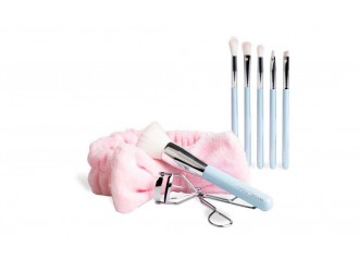 Set 6 pensule, 1 curler, 1 bentita spa New Rules Magic Studio