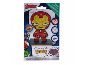 Set de creatie cu diamante Iron Man Craft Buddy, Crystal Art